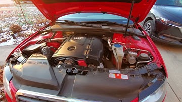 2009 Audi A4 2.0T Replacing Diverter valve to avoid P0299 check engine light code