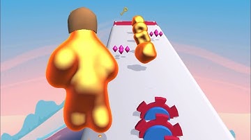 Blob Runner 3D ​​- All Levels Gameplay Android,ios (Levels 346-350)