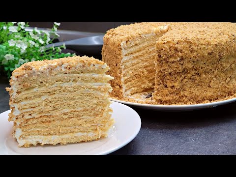 МЕДОВИК за 30 минут/Простой и Быстрый Рецепт без Мучений!