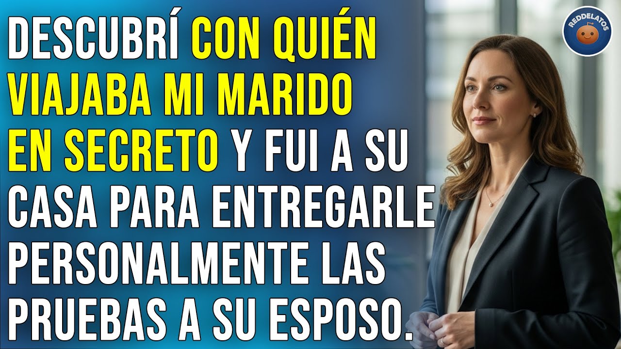 Descubrí a quién veía mi marido en secreto y fui a su casa para entregarle las pruebas a su esposo.