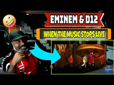 Eminem & D12 - When The Music Stops LIVE - Producer Reaction