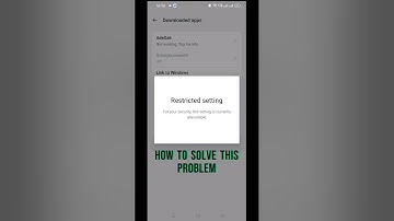 Accessibility Access Restricted Setting Enable or Bypass | Android | #android #accessibility
