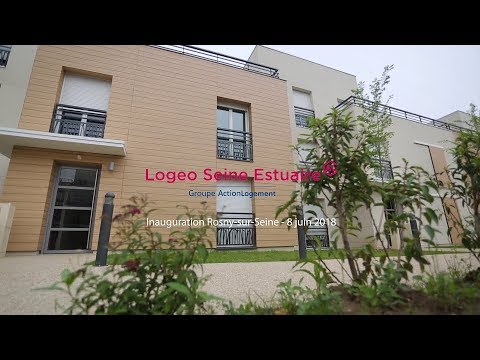 Inauguration de 72 logements à Rosny-sur-Seine