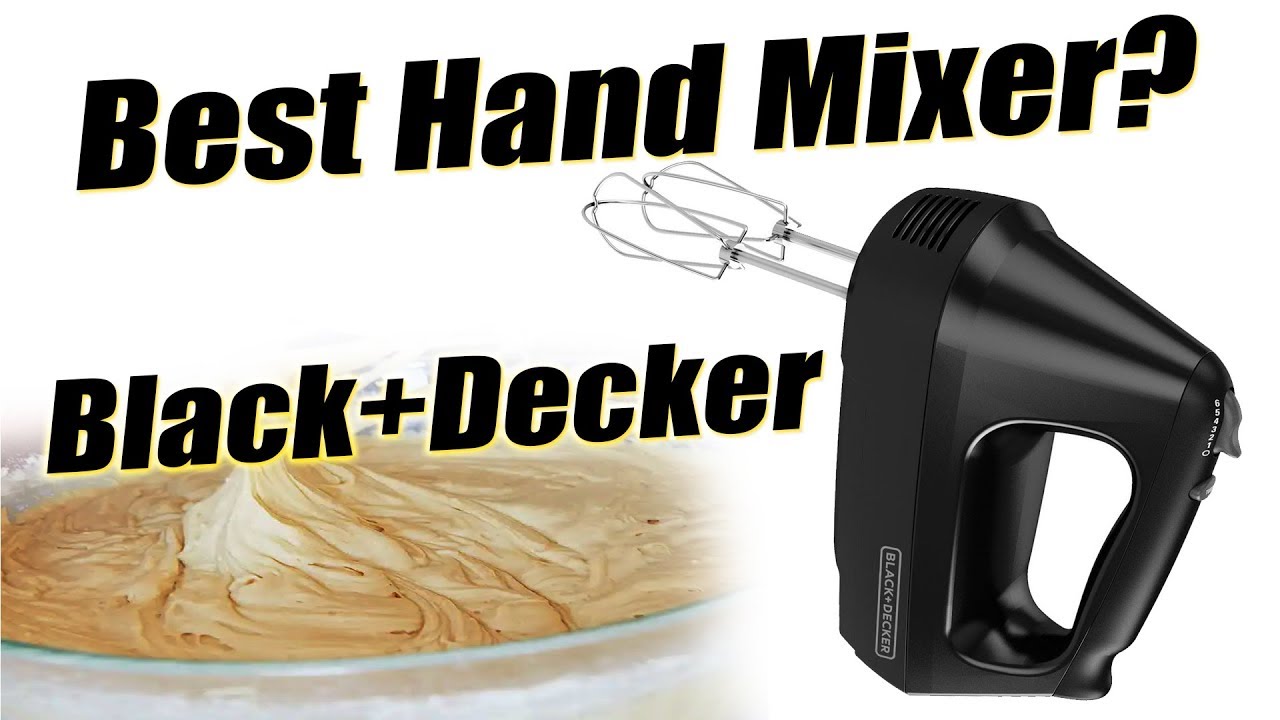 BLACK+DECKER Lightweight Hand Mixer, White, MX1500W