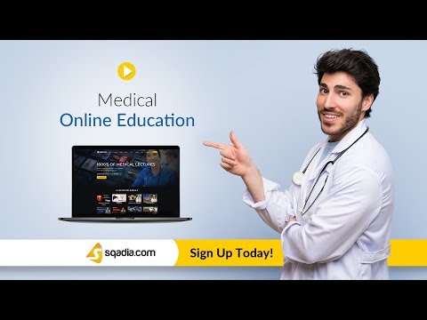 Medical Online Education | Student Course Lectures | V-Learning Portal | sqadia.com