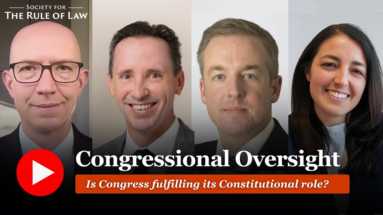 Congressional Oversight | VIRTUAL EVENT