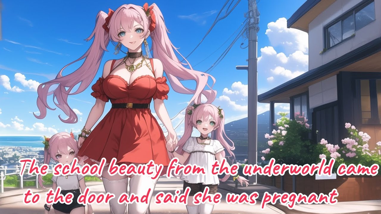 The school beauty from the underworld came to the door and said she was