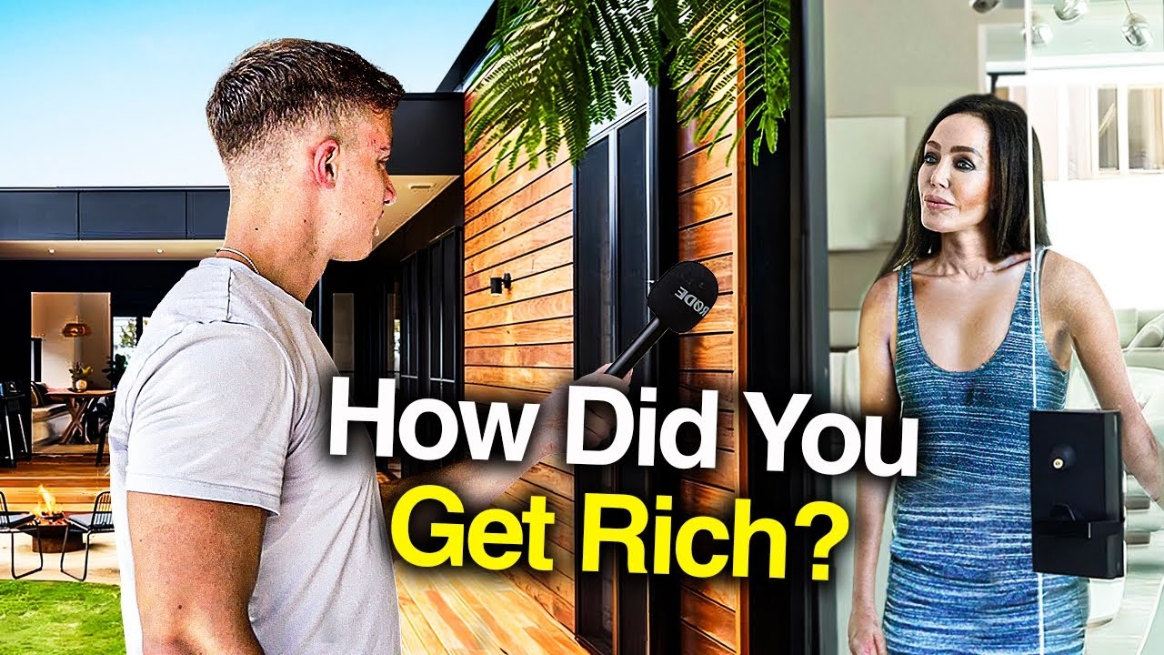 ⁣Asking Millionaire Homeowners How They Got Rich