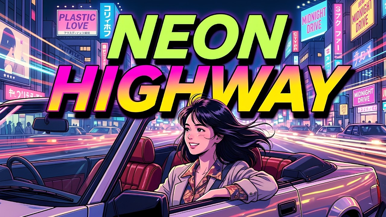 Japanese City Pop | ネオン・ハイウェイ (Neon Highway) | Mariya