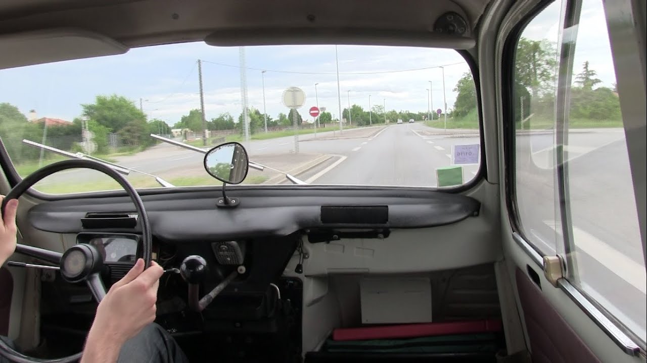 🚐 Balade en Renault 4L de 1963 - Caméra embarquée (Région Toulousaine)