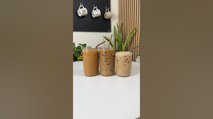 Iced Coffee vs Cold Brew vs Iced Latte