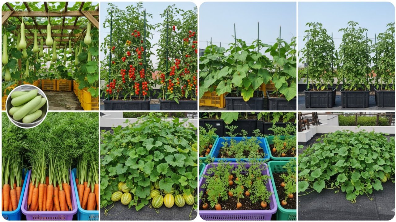 💰 حول سطح منزلك إلى مشروع منتج 🍅🌱دليلك الشامل لزراعة 8 محاصيل وتوفير المال (كورس عملي) 