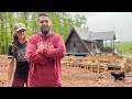 Ready For Concrete! | A-Frame Cabin Addition Build