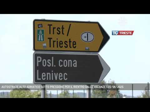 AUTOSTRADE ALTO ADRIATICO SOTTO PRESSIONE PER IL RIENTRO DALLE VACANZE | 20/08/2025