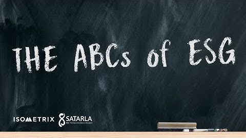What are the ABCs of ESG? | Webinar Clip