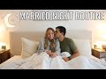 OUR MARRIED NIGHT ROUTINE // cooking, cozy cuddles, & a simple night