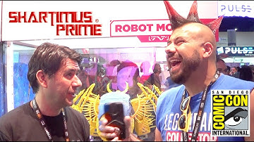 SDCC 2019 Transformers Hasbro Interview with John Warden at Comic Con