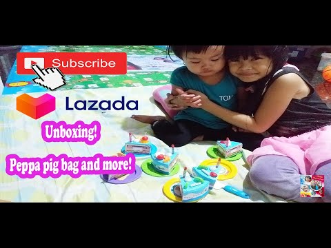 peppa pig bag lazada