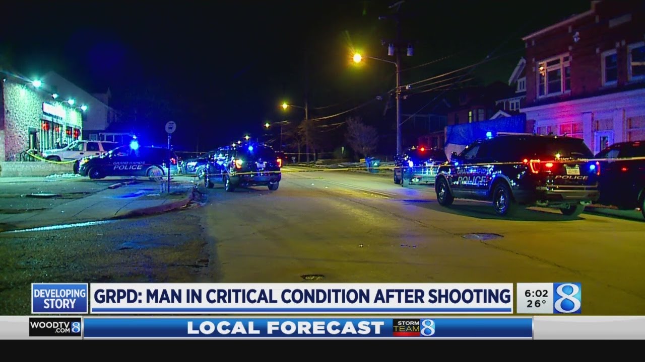 GRPD: Man in critical condition after shooting - YouTube