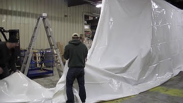 Shrink Wrapping a Trailer