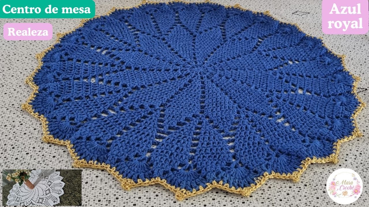 DECORE SUA MESA FAZENDO ESSE MARAVILHOSO CENTRO DE MESA REALEZA AZUL ROYAL. 💙💙💙💙💙
