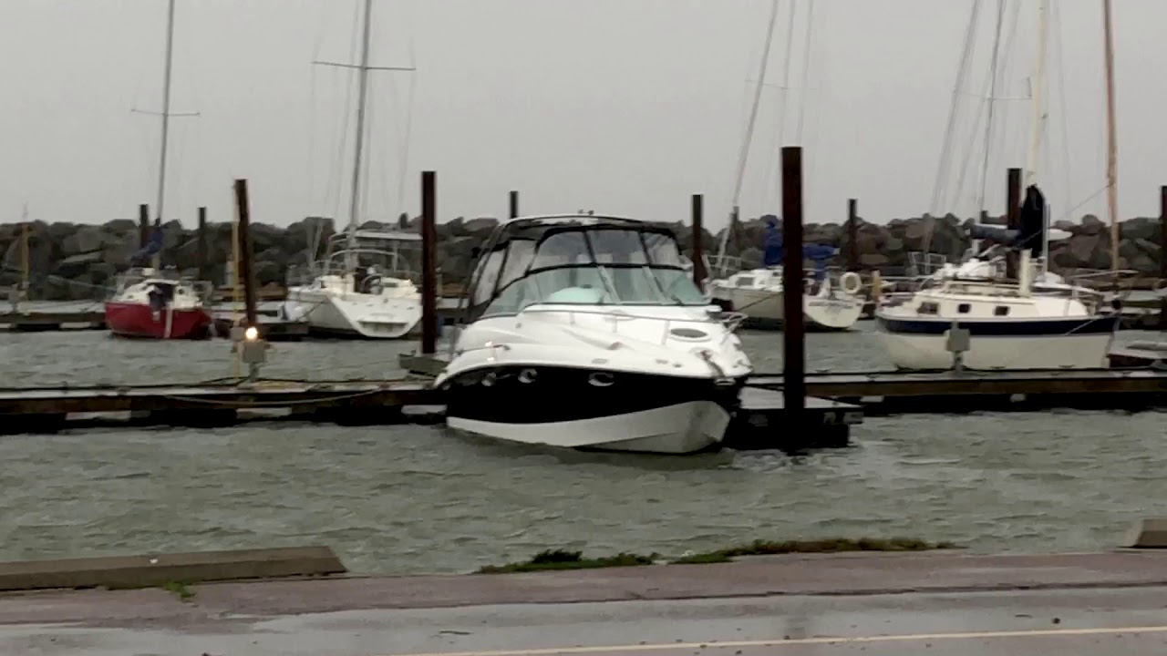 Tropical storm Teddy - YouTube