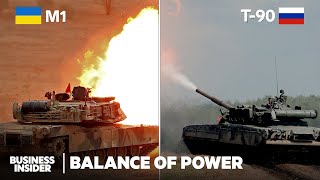 Rosyjski vs. Czołgi produkcji zachodniej podczas wojny na Ukrainie | Równowaga mocy | Wtajemniczony