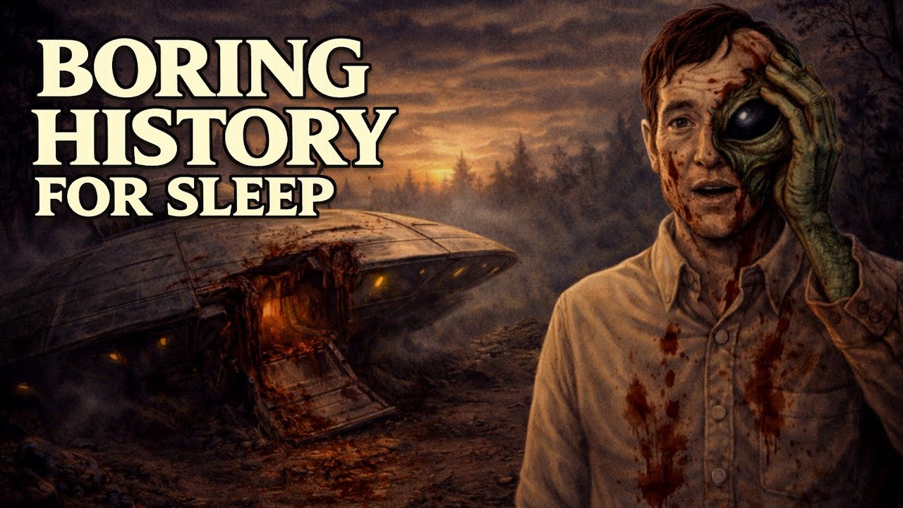 Boring History For Sleep | The UFO Crashed… But Nobody Was Inside (A Slow Sci-Fi Horror Story)