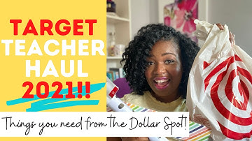 Target Classroom Haul 2021: Things you can ACTUALLY USE from the Dollar Spot