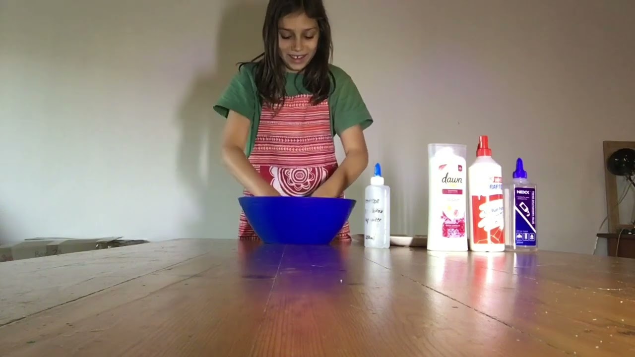 I made a Starbucks slime!