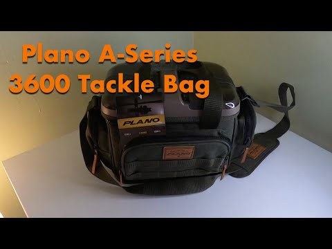Plano A-Series 3600 - Tackle Bag Review - Quick Top - Tackle Box