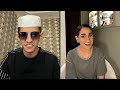 سعود بن خميس مع الفنانه ساره القبندي اول بث بعد العودا من الاردن 
