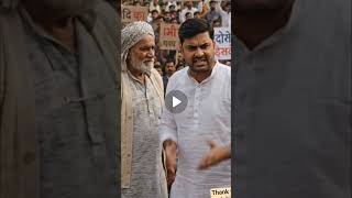 nagpur me protest against education minister ek ka interview 📷 #protest #justiceforstudents