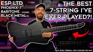 The BEST 7-String I've Ever Played?! (LTD Phoenix-7 Baritone)