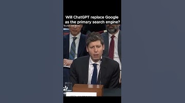 Will ChatGPT replace Google as the primary search engine#google #chatgpt