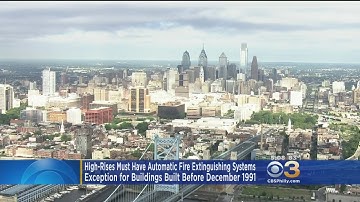 High-Rises Must Have Automatic Fire Extinguishing Systems