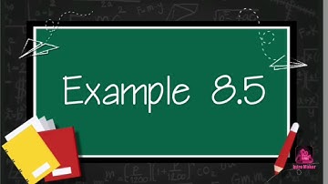 Example  8.5