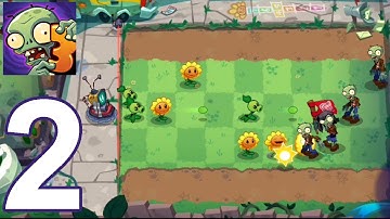 Plants vs. Zombies 3: Welcome to Zomburbia - Gameplay Walkthrough Part 2 - Level 3 (Android, iOS)