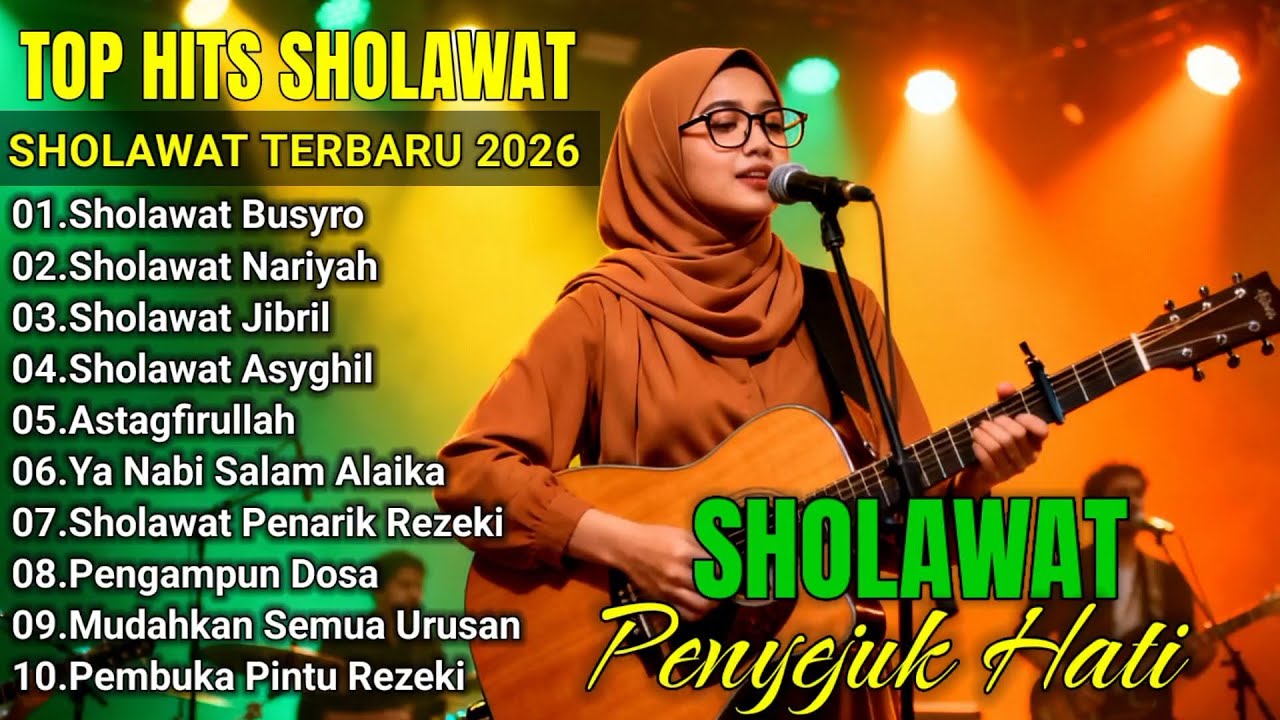 SHOLAWAT MERDU | SHOLAWAT JIBRIL PEMBUKA REZEKI PALING DAHSYAT SHOLAWAT NABI TERBARU 202