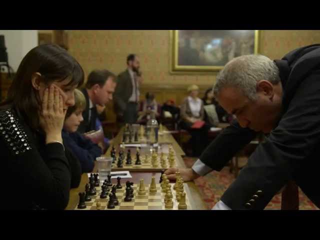 Garry Kasparov's House of Lords simultaneous chess challenge 