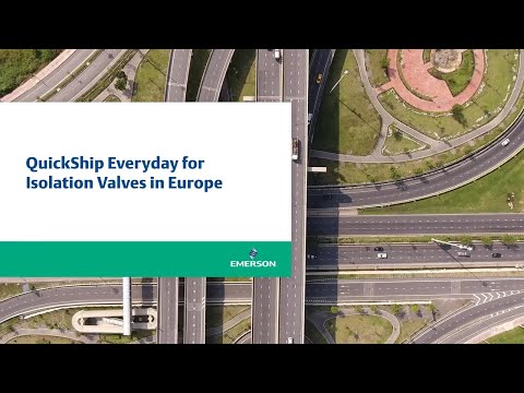 欧洲隔离阀的每日快速交付-减少项目变更的影响