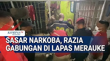 Sasar Narkoba, Razia Gabungan di Lapas Merauke