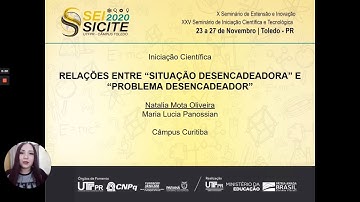 Apresentação XXV SICITE - Relações entre 