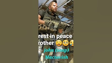 rip John "soap" McTavish