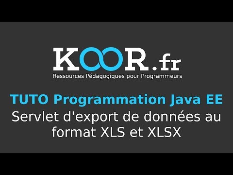 Vidéo: Qu'est-ce que l'API Apache POI ?