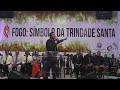 Pr Denilson Lima ministrando seu sermão na Cong. Canaã em Pedreiras-MA