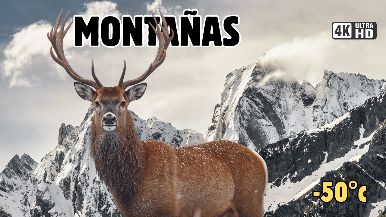 MONTAÑAS: Animales Que DESAFÍAN El Frío EXTREMO -50° | Documental Mega-Episodio