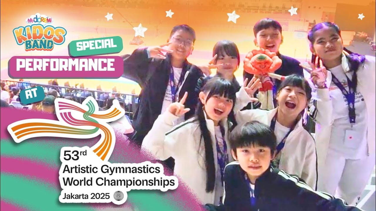 Группа Kidos Band блестяще выступила на чемпионате мира по спортивной гимнастике #mydoremi #kidos...