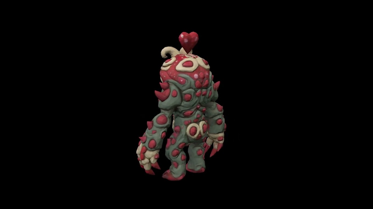 Low Poly Stylized Heartbeast