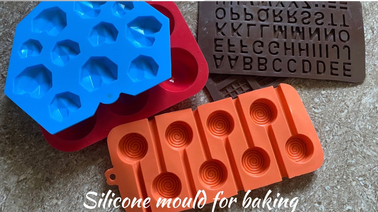 Using Silicone Mold using silicone molds for baking - YouTube